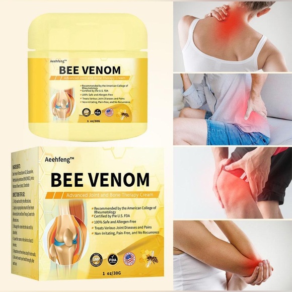 Other - NIB ‘BEE VENOM’ Therapeutic Cream For Advanced Joint & Bone Therapy